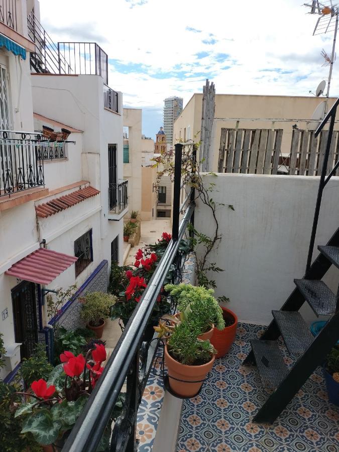Private Terrace-Romantic-Sea, Castle Views-Central Alicante Exterior photo